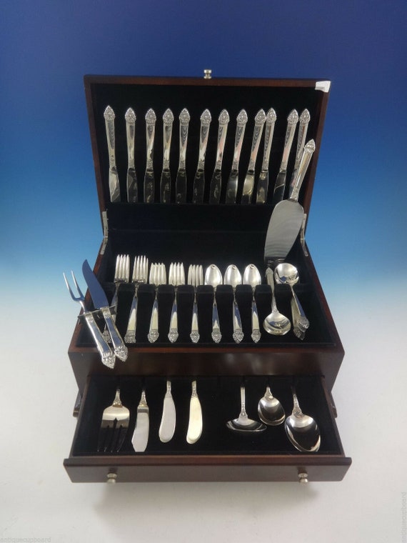 Community Oneida King Cedric Silverplate Flatware – Choice Piece, 1933 Pattern, VGC USA