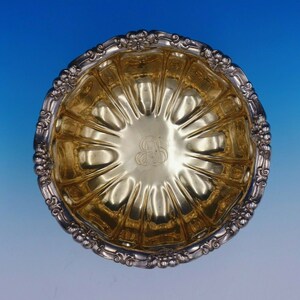 Buckingham By Gorham Sterling Silver Fruit Bowl Fluted Gw #a2303m (#3271)