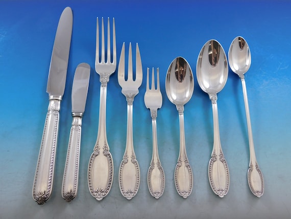 Empire by Buccellati Italy Sterling Silver Flatware Set 99 Pieces