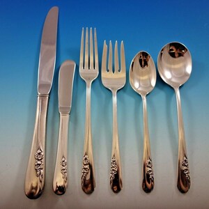 Blossom Time by International Sterling Silver Flatware Set Service 78 Pieces