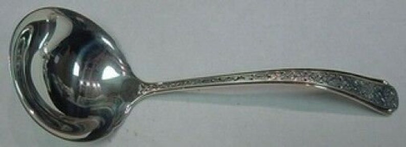 Old Brocade by Towle Sterling Silver Gravy Ladle 6 12