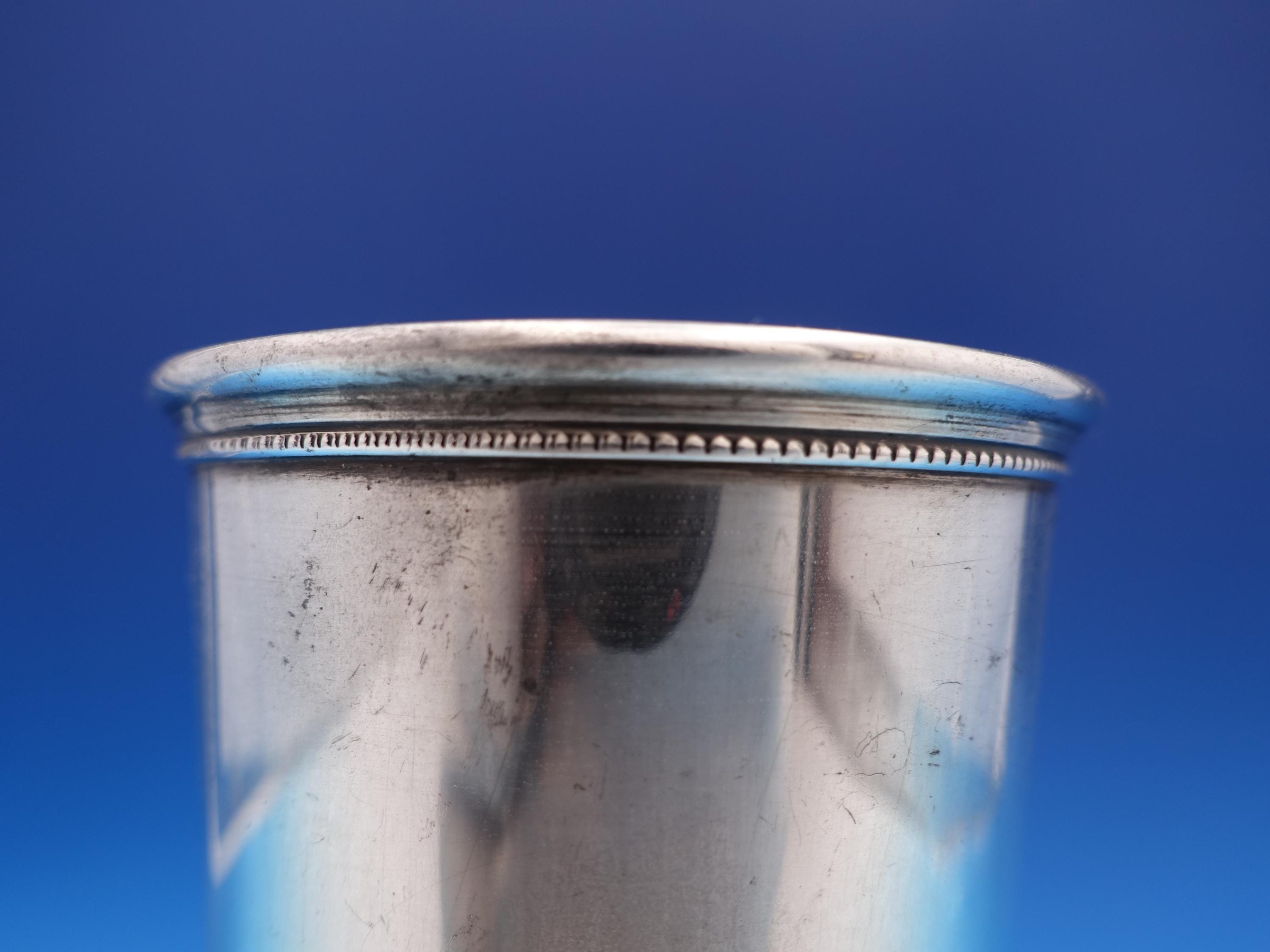 Tiffany and Co Sterling Silver Mint Julep Cup #390 SB Monogram