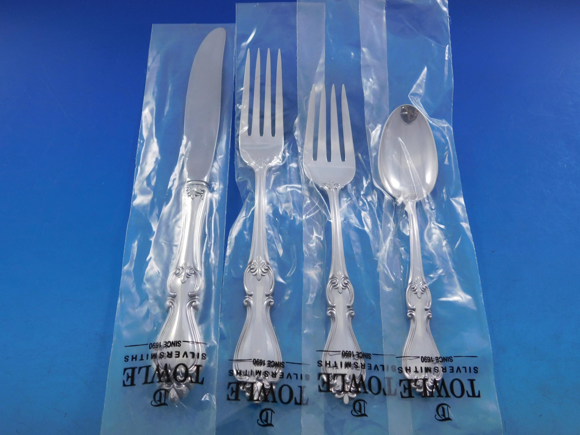 Queen Elizabeth I by Towle Sterling Silver Flatware Set Service