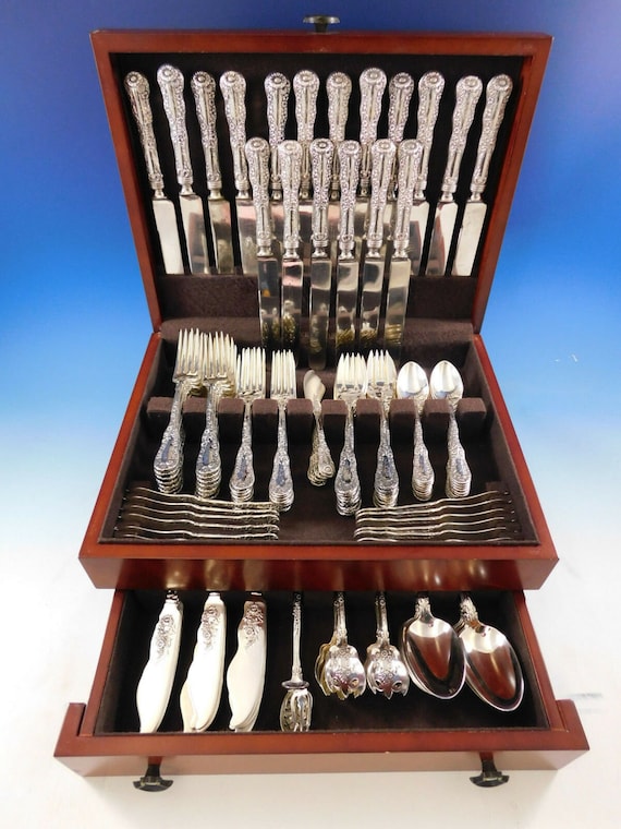Number 10 by Dominick Haff Sterling Silver Flatware Set Service
