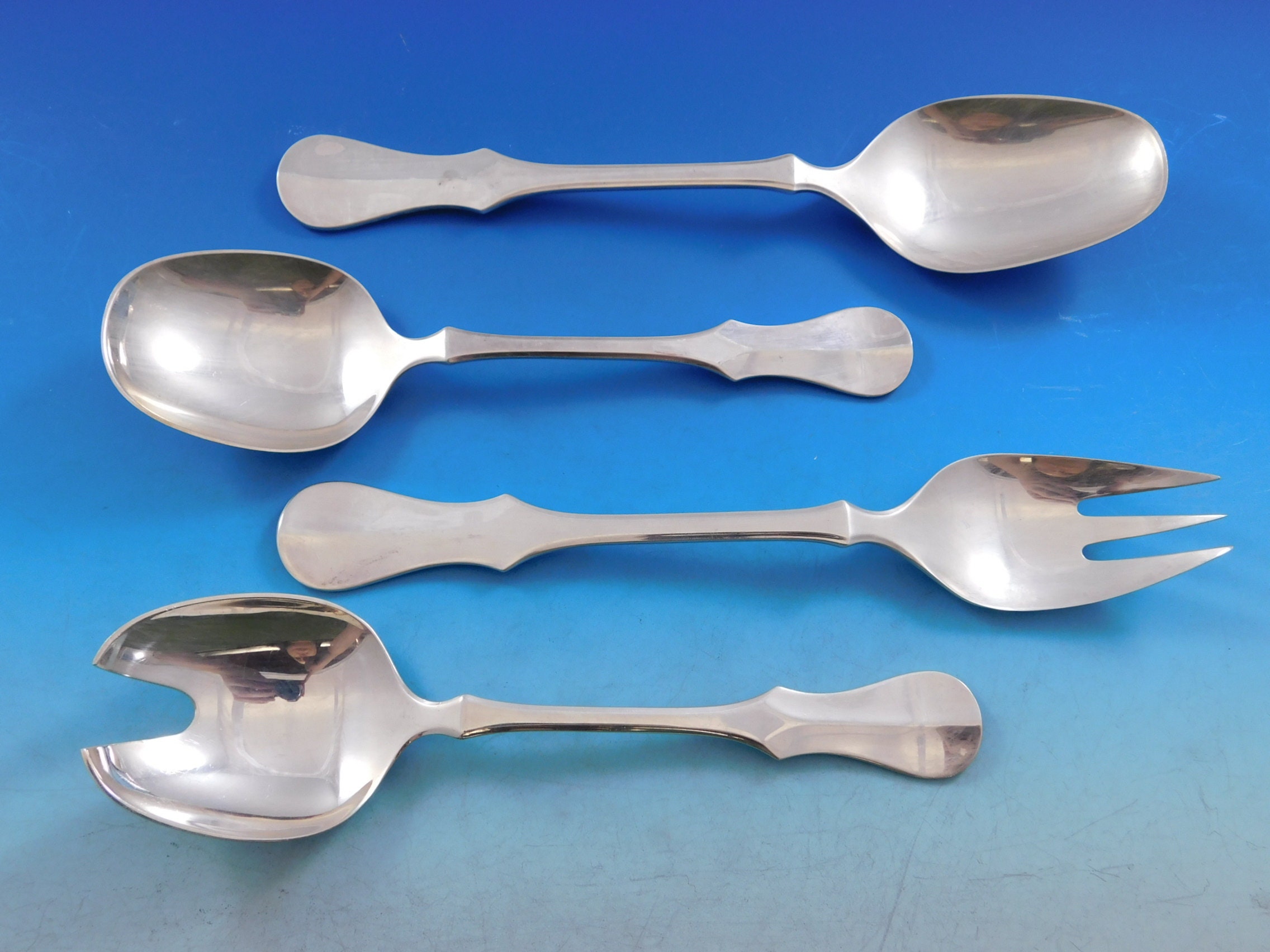 Alt Kopenhagen by Robbe & Berking 800 Silver Flatware Set for 8