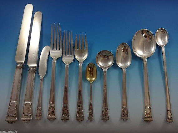 San Lorenzo by Tiffany and Co Sterling Silver Flatware 12 Set