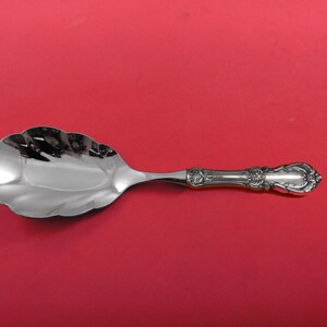 Burgundy by Reed & Barton Sterling Silver Rice Spoon Scalloped HH WS Custom Made