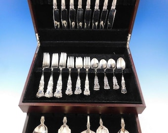 Buttercup By Gorham Sterling Silver Flatware Set For 8 Service 37 Pieces Dinner