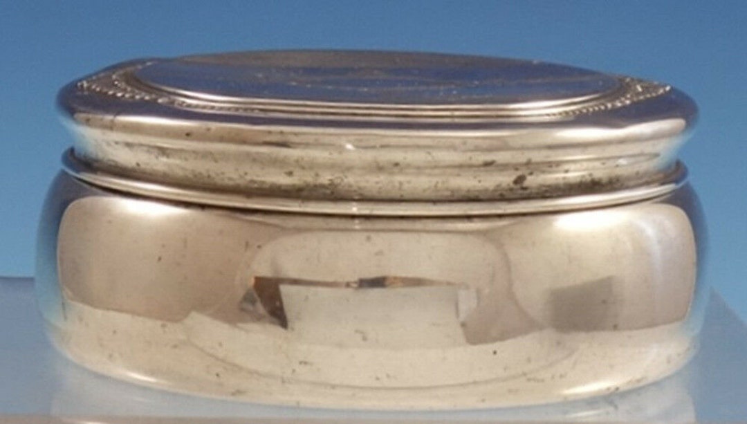 Renaissance by Wallace Sterling Silver Powder Jar 4