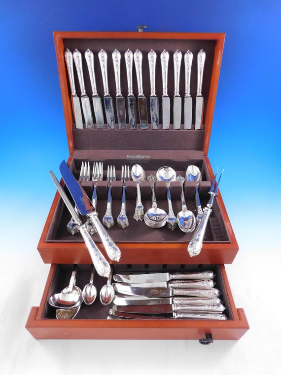 William & Mary by Mappin and Webb Sterling Silver Flatware Set