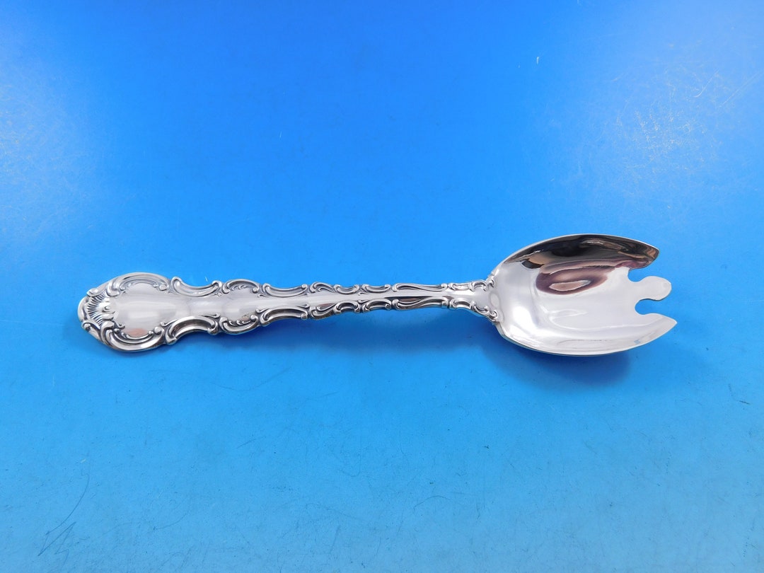 Strasbourg (Sterling, Lion-Anchor-G, 1897) Small Ice Cream Fork by