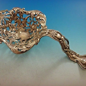 A 292 by Gorham Sterling Silver Bonbonniere Spoon Very Heavy 11&quot; Cast Large