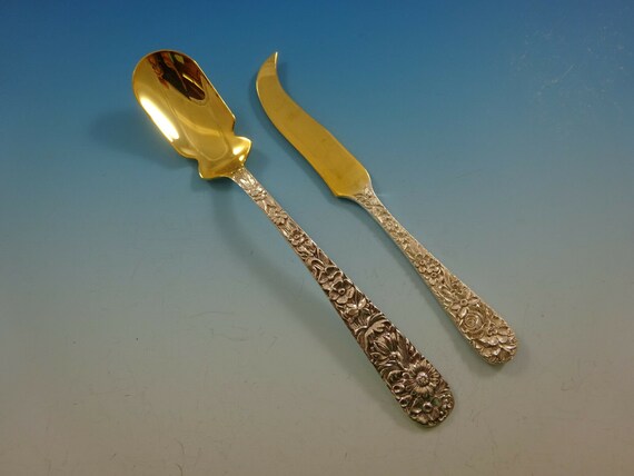 Rose by Kirk Sterling Silver Ice Scoop HHWS Custom Made 9 1//2/"