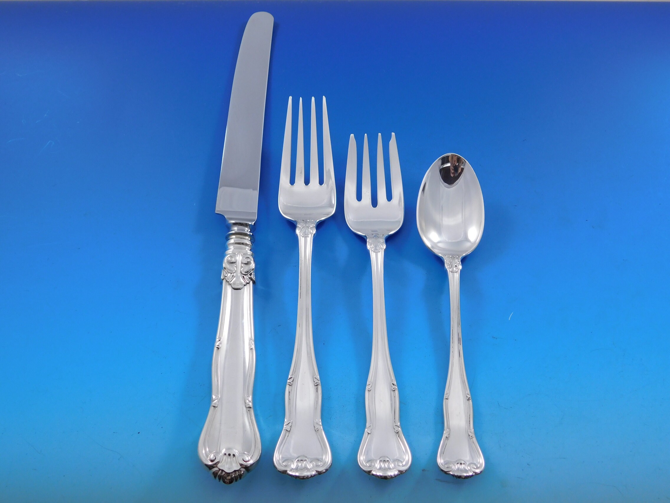 Provence by Tiffany & Co. Sterling Silver Flatware Set 8 Service