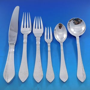 English King by Tiffany & Co Sterling Silver Flatware Set Service