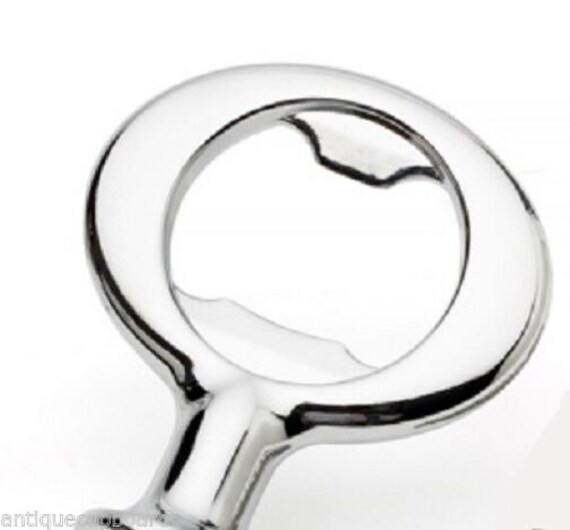 Rose Point by Wallace Sterling Silver Bottle Opener HH Custom Made 6/"