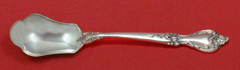 Delacourt by Lunt Sterling Silver Relish Scoop Custom Made 5 34