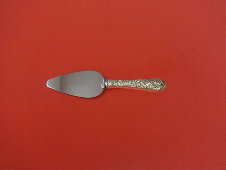 Bridal Bouquet by Alvin Sterling Silver Cheese Server HHWS Custom Made 6