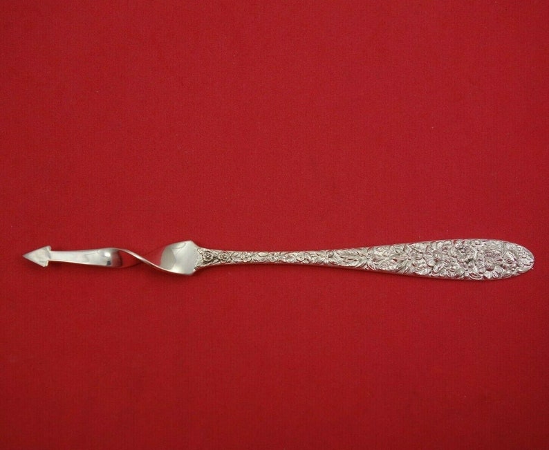 Southern Rose by Manchester Sterling Silver Butter Pick Twisted Original 6 38