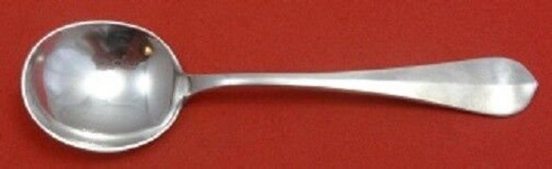 Roosevelt By Porter Blanchard Sterling Silver Cream Soup Spoon 6 12