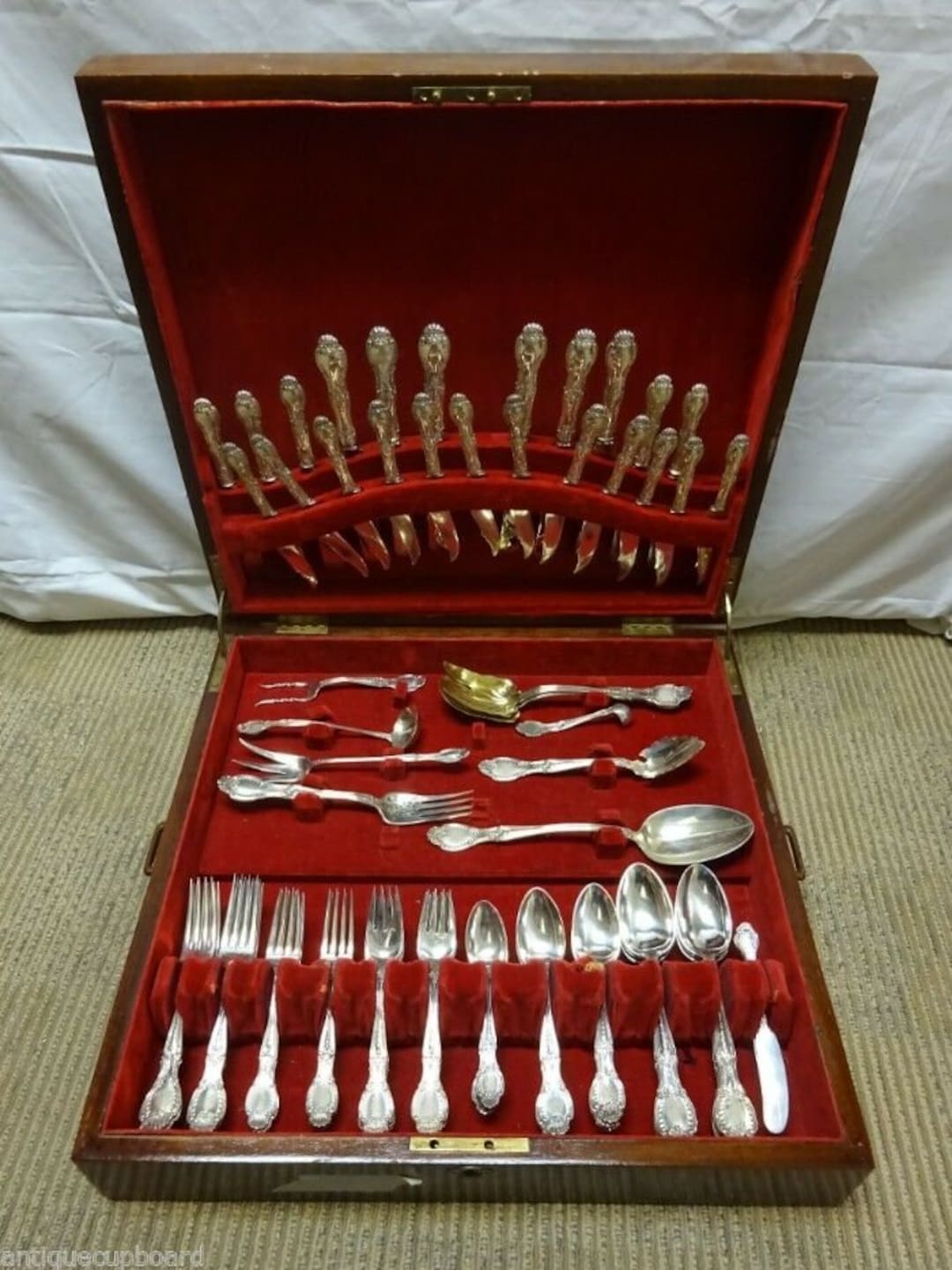 Richelieu by Tiffany Sterling Silver Flatware Set Service 81