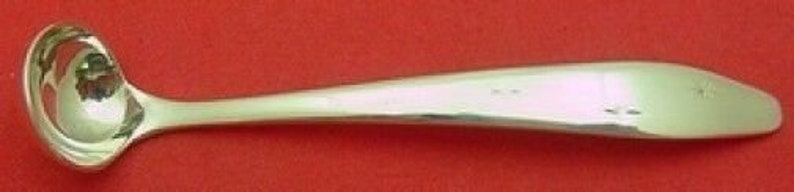 Dawn Star by Wallace Sterling Silver Mustard Ladle Custom Made 5