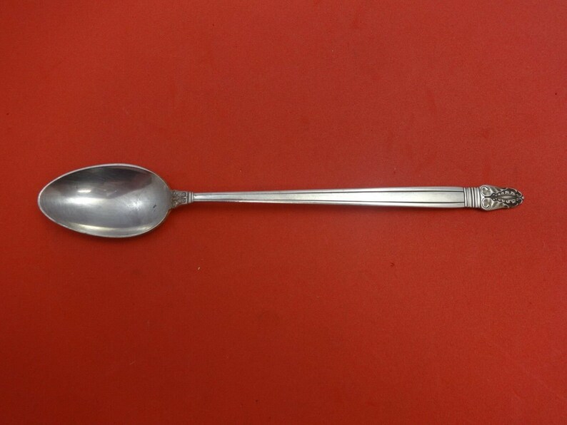 International Prelude Sterling Silver Iced Tea Spoon 7 1//4/" NEW