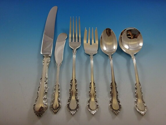 Georgian Rose by Reed and Barton Sterling Silver Flatware Service