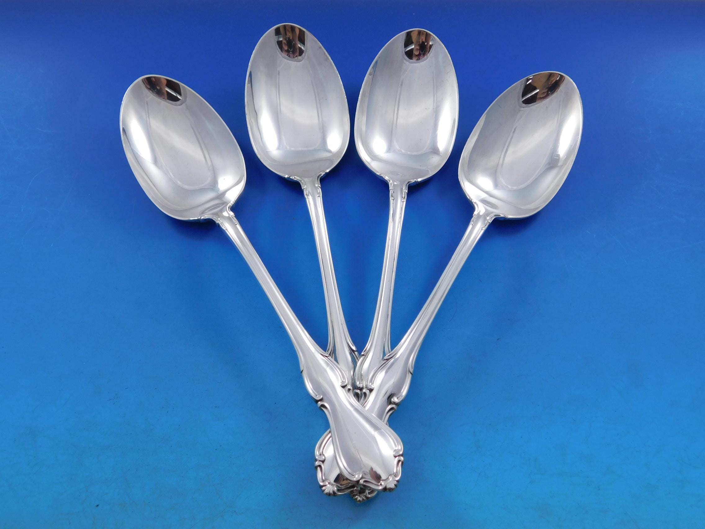 Hampton Court by Reed Barton Sterling Silver Serving Spoon Set