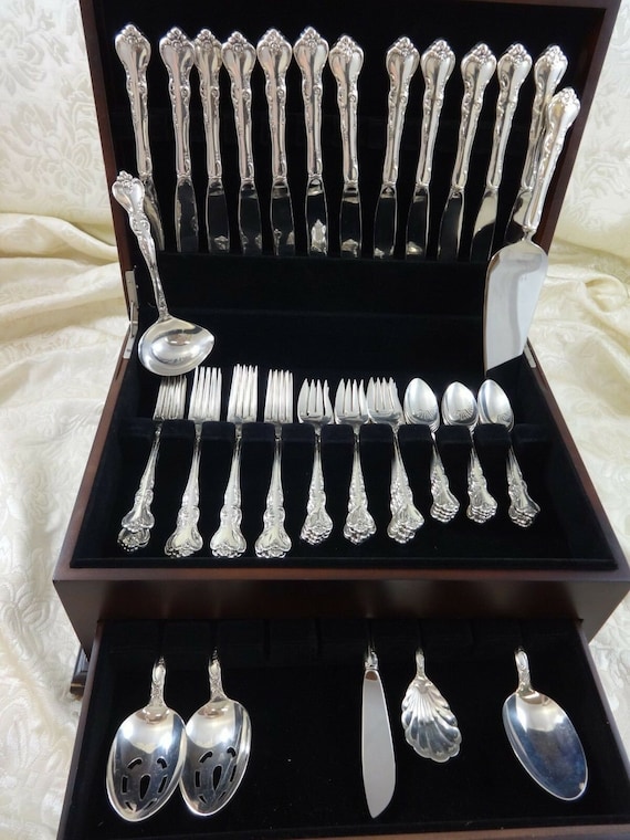 Savannah by Reed and Barton Sterling Silver Flatware Service Set