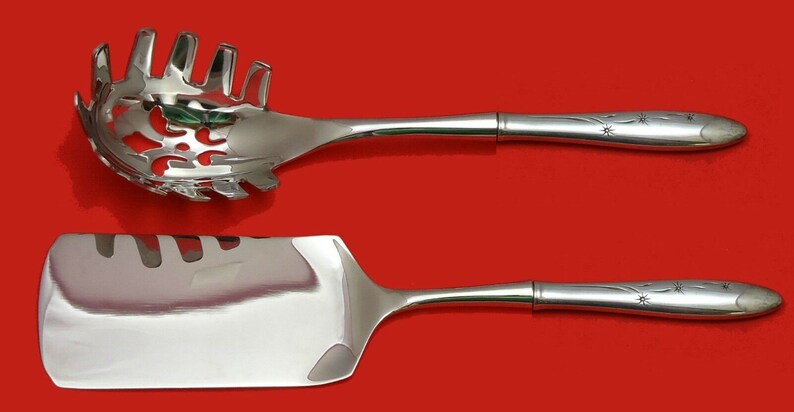 Celeste by Gorham Sterling Silver Italian Pasta Server Set 2pc HHWS Custom Made