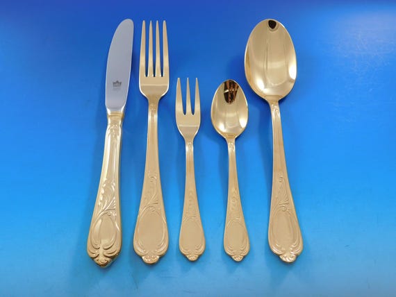 Bestecke Solingen Goldplate Germany Stainless Steel Flatware