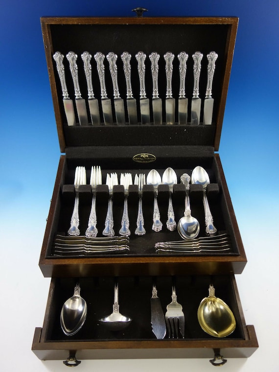 Cambridge by Gorham Sterling Silver Flatware Service for 12 Set 78