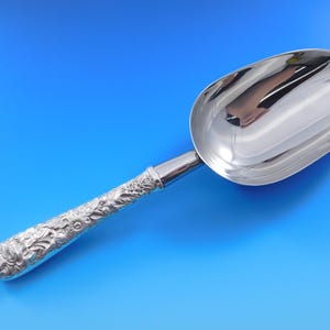 Repousse by Kirk Sterling Silver Ice Scoop HH w/Stainless Custom Made 9 1/8&quot;
