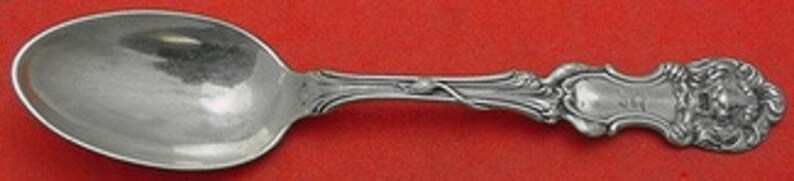 Lion by Frank Smith Sterling Silver Teaspoon Old 5 34