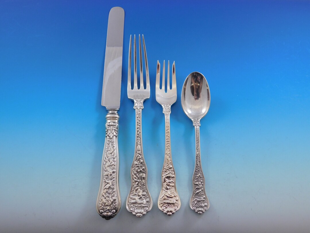 Olympian by Tiffany and Co Sterling Silver Flatware Set 12 Service