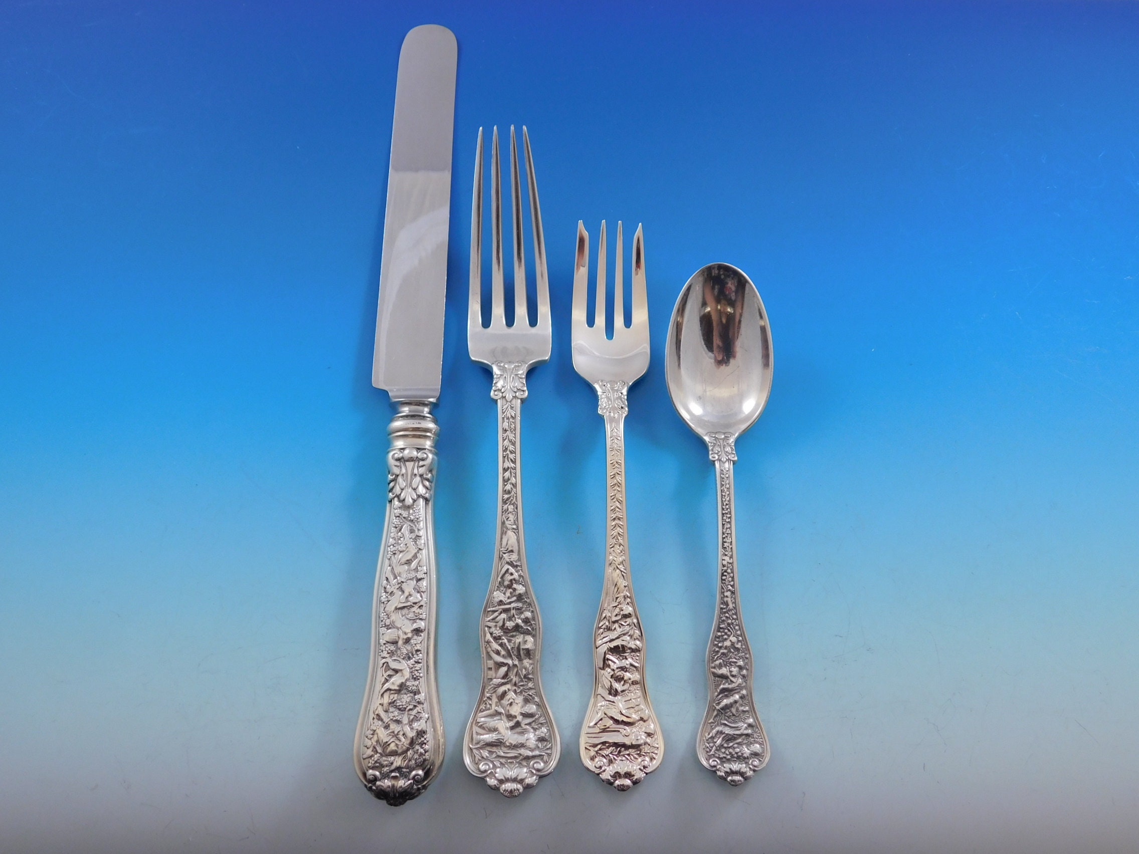 Olympian by Tiffany and Co Sterling Silver Flatware Set 12 Service