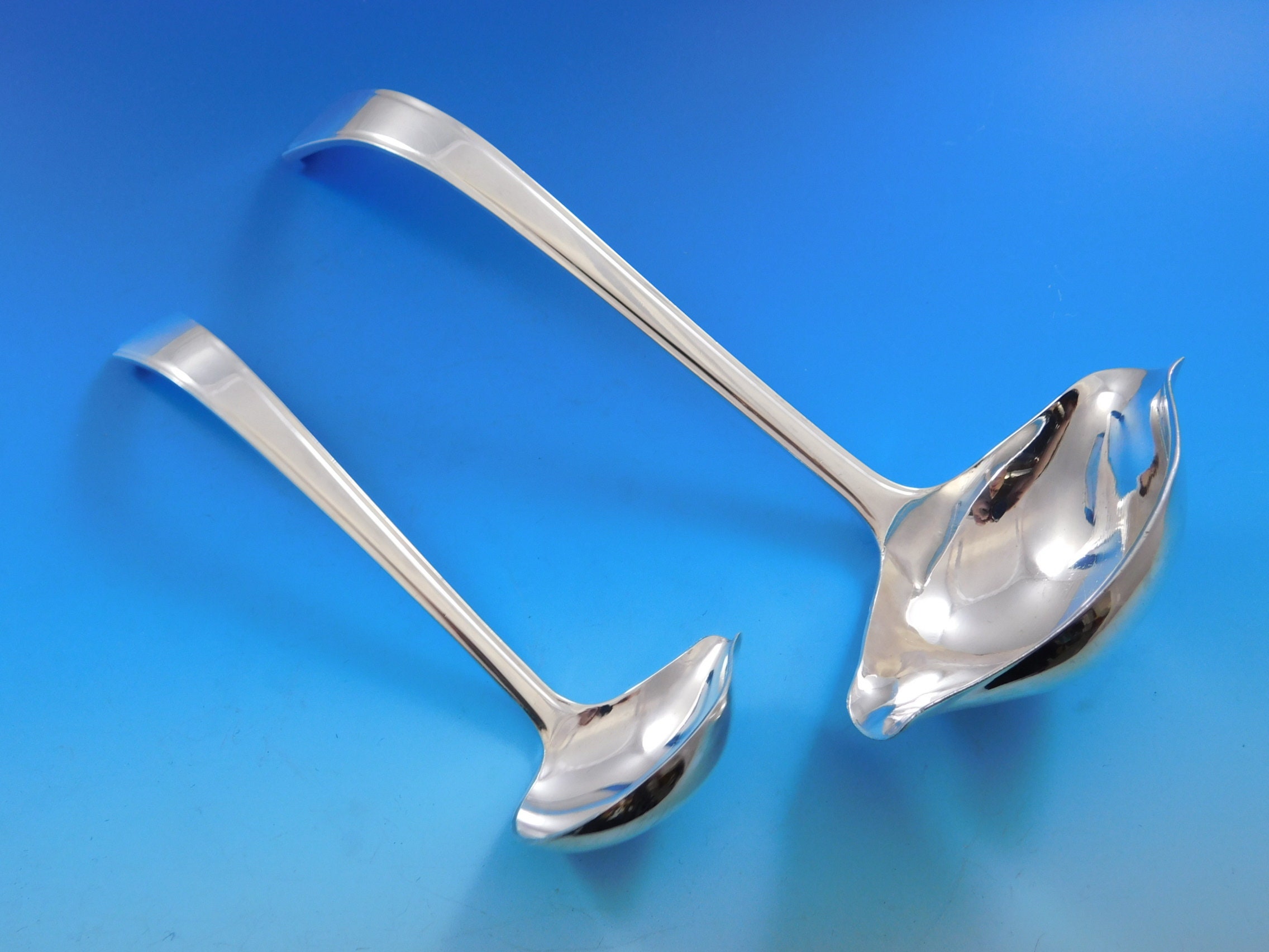 Japanese Modern Classic 950 Sterling Silver Flatware Set Dinner
