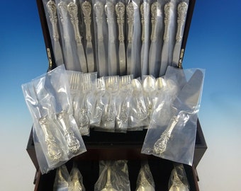 Francis I by Reed and Barton Sterling Silver Flatware Set For 12 Service 56 Pcs