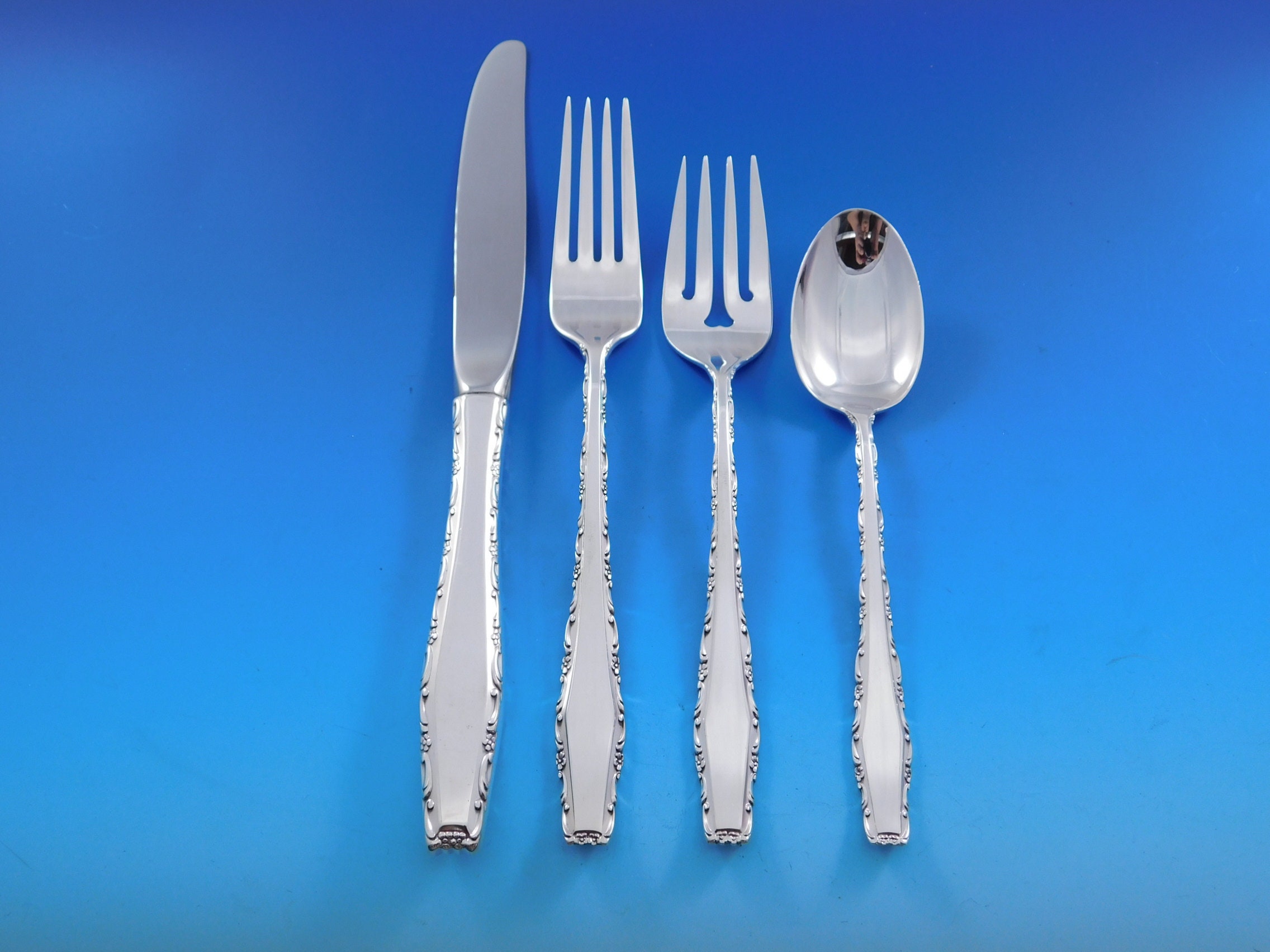Madrigal Pattern Lunt Madrigal Sterling Flatware Rapallo By Lunt