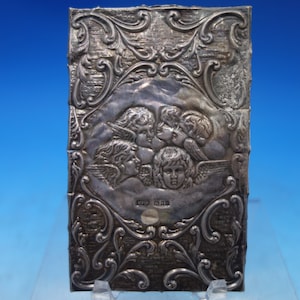 Keford Frames Ltd English Estate Sterling Silver Panel for Box / Notebook #6852