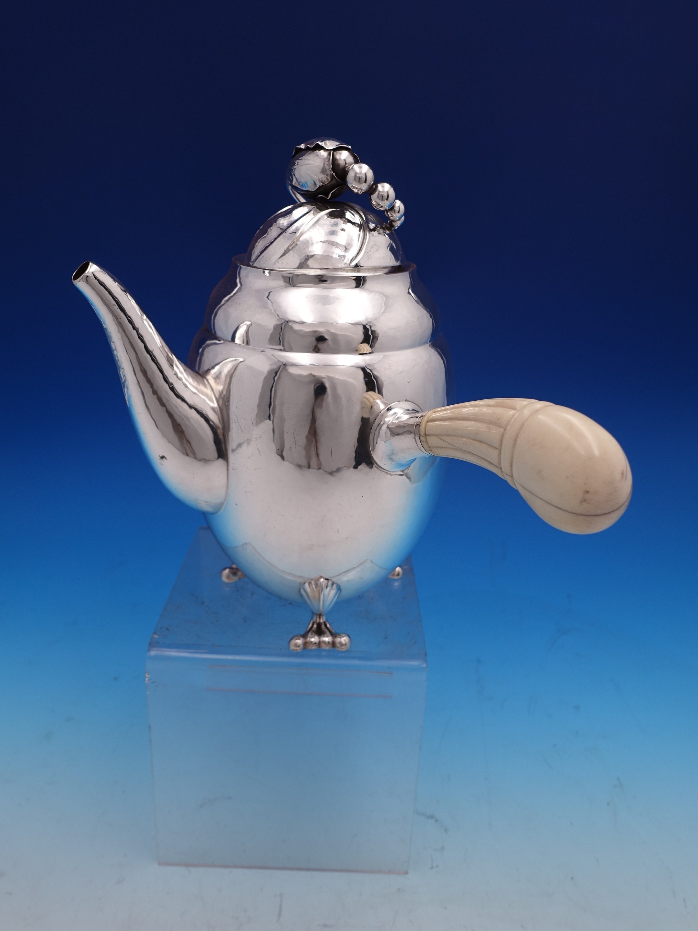 ジョージジェンセン　ブロッサム　ポット　768g 東さ7-1020☆2F ジョージジェンセン ブロッサム ポット 768g 東さ7-1020☆2F BLOSSOM