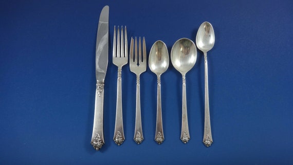 Castle rose sterling silver hotsell flatware