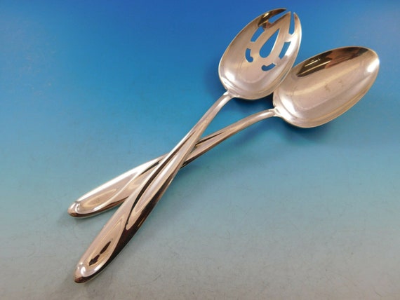 Reed And Barton Silver Sculpture Place Soup Spoon Sterling Silver Flatware 