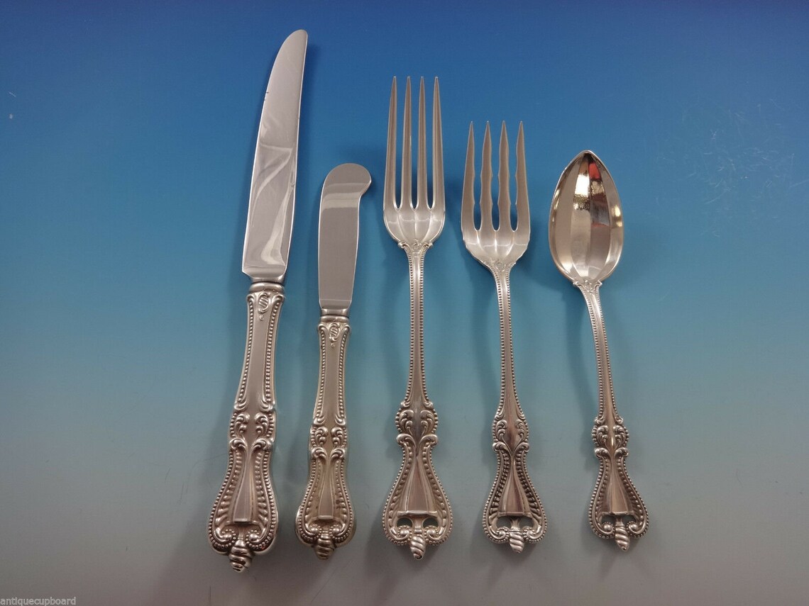 Cubiertos Towle Colonial Plume - Acero Inoxidable 18/8, Alemania, Usado Buen Estado