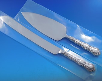 Strasbourg By Gorham Sterling Silver Wedding Cake Set Server Custom Made Hhws