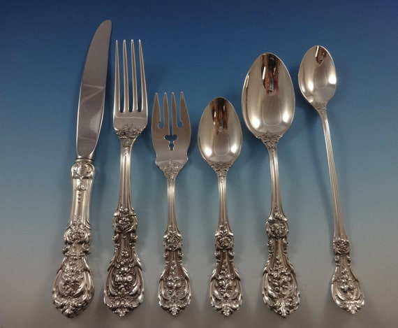 Francis I Reed & Barton Sterling Silver Flatware Set for 12