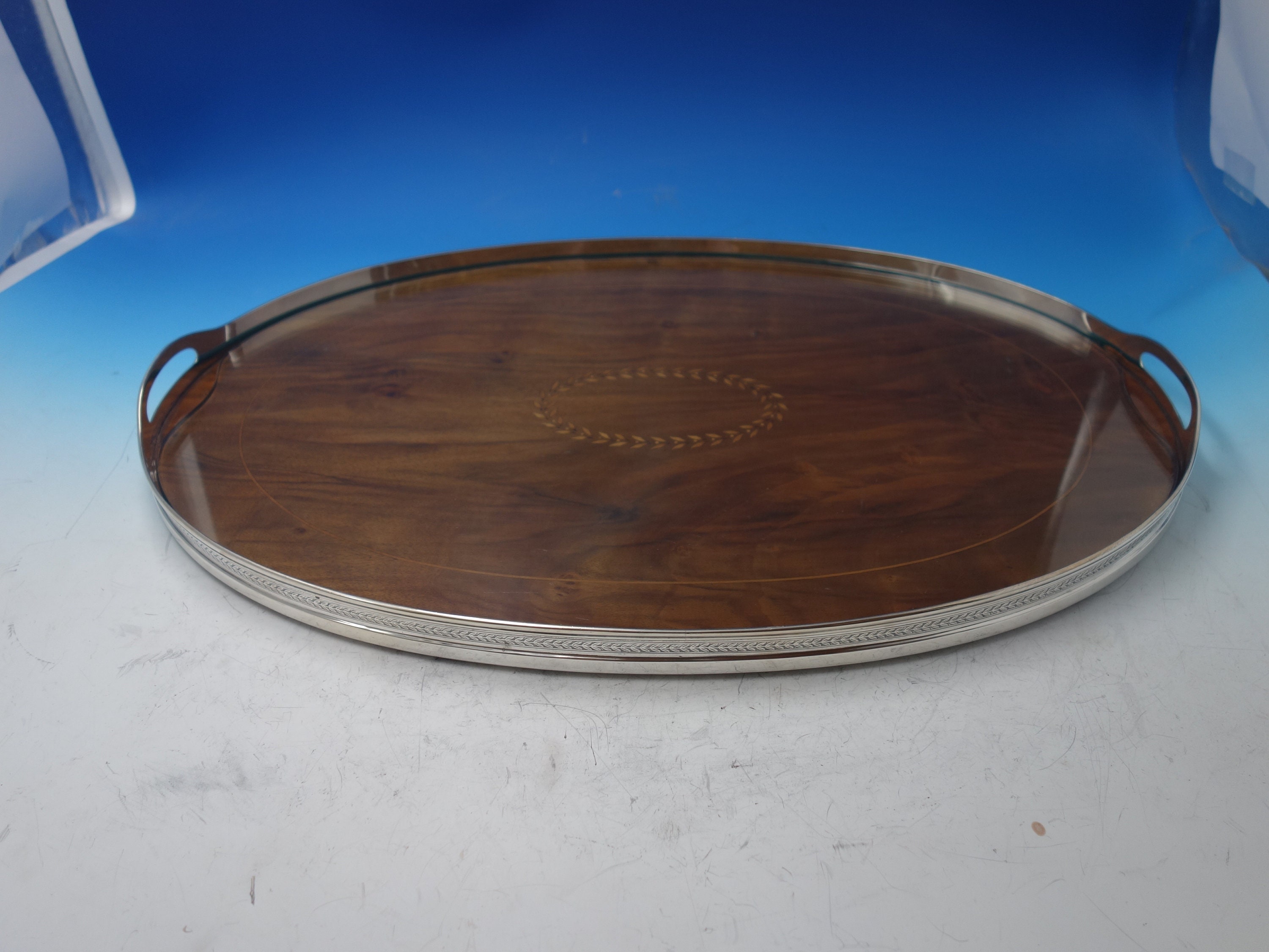 Marquise by Tiffany and Co Sterling Silver Wood and Glass Gallery