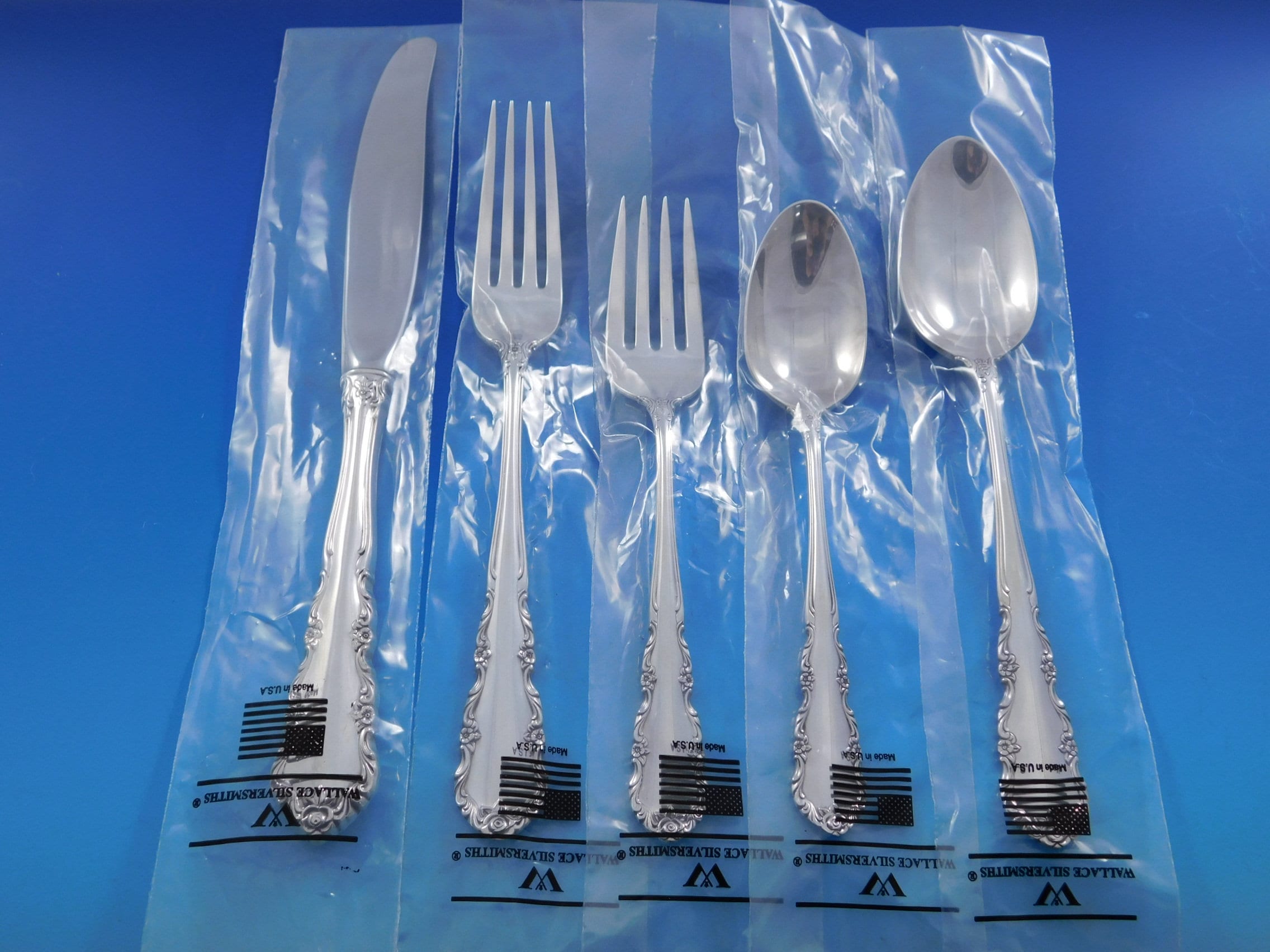 Shenandoah by Wallace Sterling Silver Flatware Set for 6 Service