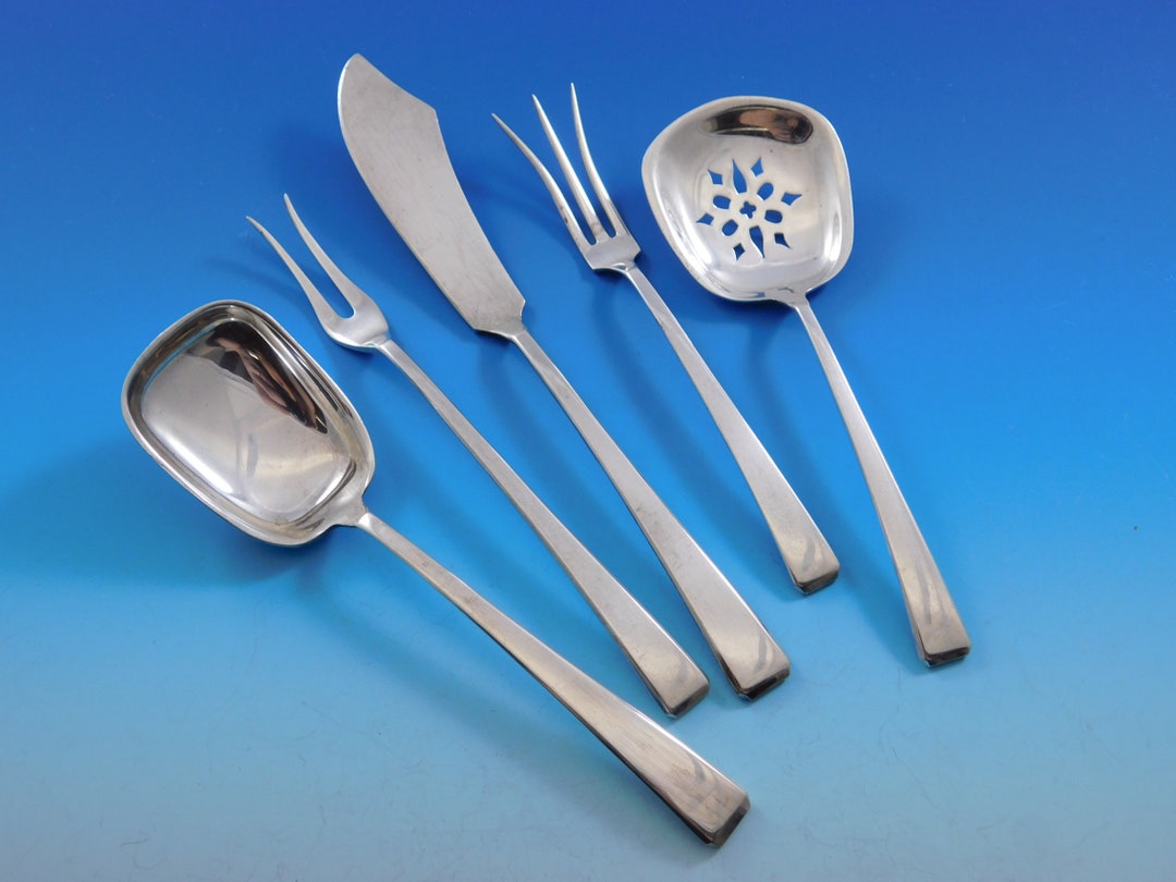 Craftsman by Towle Sterling Silver Essential Serving Set Small Etsy UK